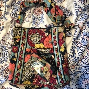 Vera Bradley Crossbody with Matching ID wallet